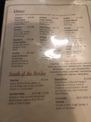 Menu photo 5 Sidewalk Cafe Denton, TX