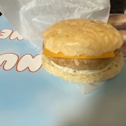 Loves' Donuts - Breakfast Sausage, Egg & Cheese Biscuit