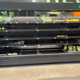 Here you can see empty shelves where there is supposed to be ginger different peppers cucumber bell peppers etc. etc. Here you can see empty shelves where there is supposed to be ginger different peppers cucumber bell peppers etc. etc.