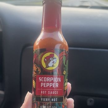 Buc-ee's - Scorpion Pepper Hot Sauce - Gas Stations Near Me - Daytona Beach, Florida Buc-ee's - Scorpion Pepper Hot Sauce - Gas Stations Near Me - Daytona Beach, Florida