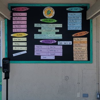 lido island grill - a menu on the wall - Tacos Near Me - Sarasota, Florida lido island grill - a menu on the wall - Tacos Near Me - Sarasota, Florida