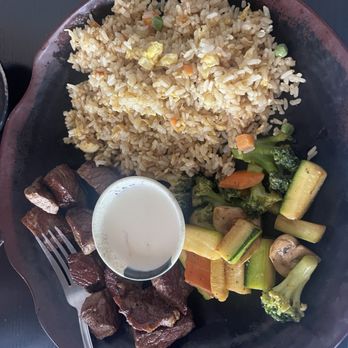 Hareku Steak House - Hibachi lunch special w steak. - Sushi Bars Near Me - Marshfield, Massachusetts Hareku Steak House - Hibachi lunch special w steak. - Sushi Bars Near Me - Marshfield, Massachusetts