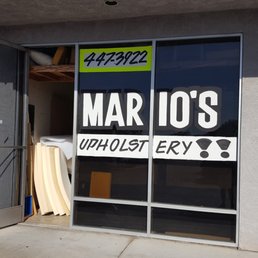 Mario's Upholstery Shop Entrance Mario's Upholstery Shop Entrance