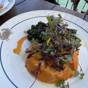 Barrel House Tavern - Baked Dungeness crab Stuffed Petrale Sol - New American Near Me - Sausalito, California