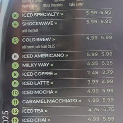 J L Hufford Coffee & Tea - Menu