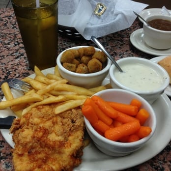 Blue Bonnet Cafe - Chicken fried chicken was delicious! - Desserts Near Me - Marble Falls, Texas Blue Bonnet Cafe - Chicken fried chicken was delicious! - Desserts Near Me - Marble Falls, Texas