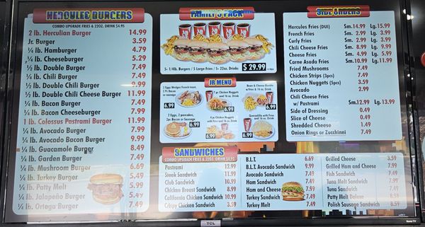 Menu photo 4 Hercules Burgers Montclair, CA Menu photo 4 Hercules Burgers Montclair, CA