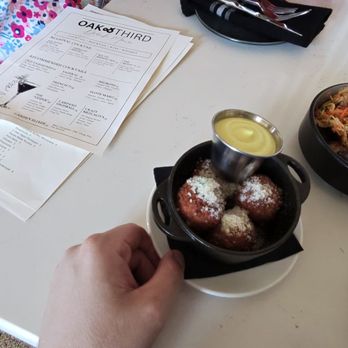 Oak & Third - Arancini with aoli - American Near Me - Mineral Wells, Texas Oak & Third - Arancini with aoli - American Near Me - Mineral Wells, Texas