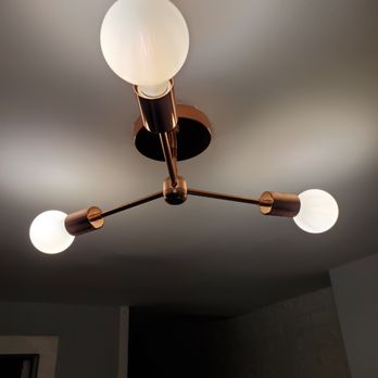 Perfect Installation - Low profile ceiling fixture. - Electricians Near Me Perfect Installation - Low profile ceiling fixture. - Electricians Near Me
