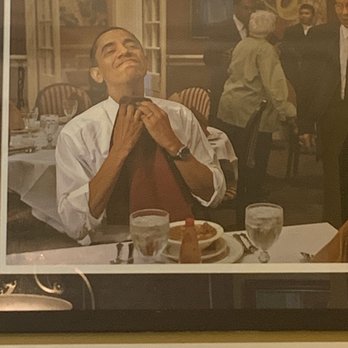 Dooky Chase's Restaurant - Picture of wall art at Dooky Chase featuring former President Barack Obama. - Cajun/Creole Near Me - New Orleans, Louisiana Dooky Chase's Restaurant - Picture of wall art at Dooky Chase featuring former President Barack Obama. - Cajun/Creole Near Me - New Orleans, Louisiana