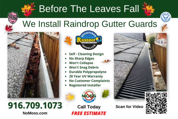 Gutter Cleaning & Gutter Installation - Gutters are supposed to take water away from the home; If they are clogged, then the water overflows and ends up running down the side of the home and eventually causing foundation problems.