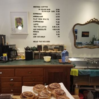 Flat Iron Cooperative - Coffee menu and some of the sweet treats - Coffee & Tea Near Me - Bellows Falls, Vermont