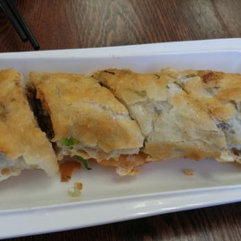 Wu' s Shanghai Dumpling - Beef scallion pancake wrap - Shanghainese Near Me - Edison, New Jersey Wu' s Shanghai Dumpling - Beef scallion pancake wrap - Shanghainese Near Me - Edison, New Jersey