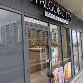 Palgong Tea - Main entrance - Bubble Tea Near Me - Richmond Hill, Ontario