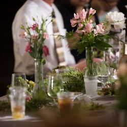 JJ Cummings Floral Co - Bud vases with a variety of flowers