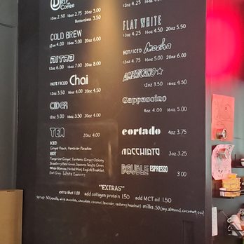 Two Zero Three - Menu 1: Classic Drinks - Coffee & Tea Near Me - Chicago, Illinois