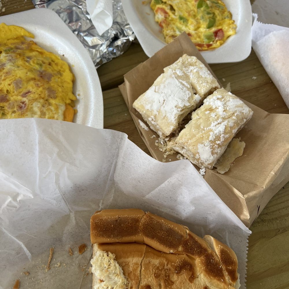 Eggs, bread, pastry Eggs, bread, pastry