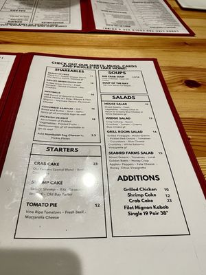 Menu photo 8 Mike Dianna's Grill Room Corolla, NC Menu photo 8 Mike Dianna's Grill Room Corolla, NC