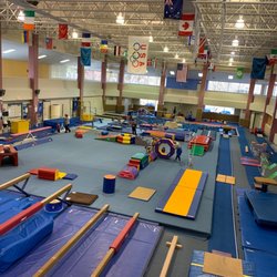 Community Recreation Center - Beautiful gymnastics area.