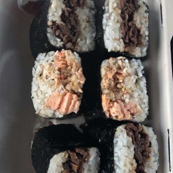 Musubi Square - bulgogi and Miso Salmon - Asian Fusion Near Me - Anaheim, California Musubi Square - bulgogi and Miso Salmon - Asian Fusion Near Me - Anaheim, California