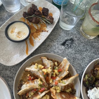 Moxies - Steak bites & potstickers - Cocktail Bars Near Me - Houston, Texas Moxies - Steak bites & potstickers - Cocktail Bars Near Me - Houston, Texas