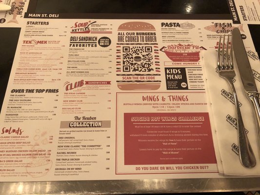 Menu photo 1 Main St. Deli Hong Kong, HK