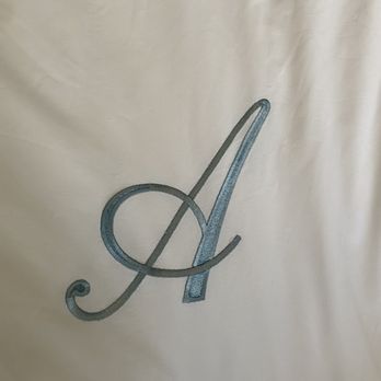 Hotel d'Angleterre - The pillows are embroidered with a blue A. - Restaurants Near Me - Geneva, GE