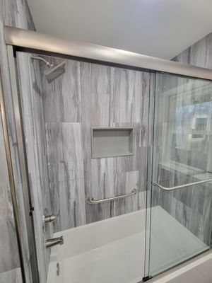 Groutless Custom Showers - Groutless Wall Tile System for Showers Groutless Custom Showers - Groutless Wall Tile System for Showers