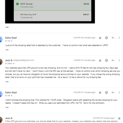 TS Performance - Interaction with one of the worst customer service reps I've encountered in 2024.