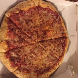 Large cheese pizza from Hungry Howies with Garlic Butter crust. Large cheese pizza from Hungry Howies with Garlic Butter crust.