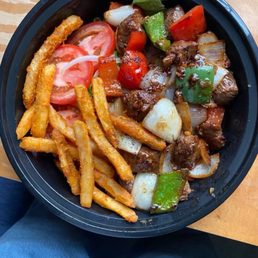 Still looks delicious in takeout.