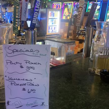 Jack's Pour House - Specials menu-see party punch in background - New American Near Me - Grand Prairie, Texas Jack's Pour House - Specials menu-see party punch in background - New American Near Me - Grand Prairie, Texas