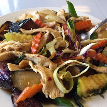 Thai House - Eggplant chicken - Thai Near Me - Modesto, California