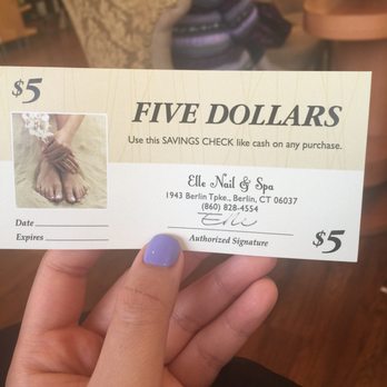 Elle Nails & Spa - $5 for next time - Nail Salons Near Me - Berlin, Connecticut