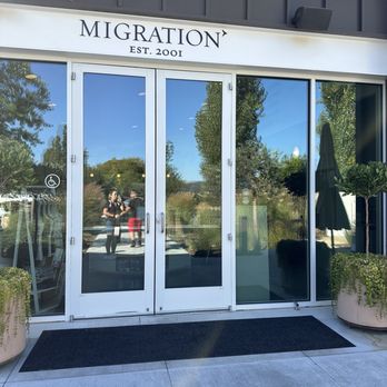 Migration Winery - Wine Tasting Room Near Me - Napa, California Migration Winery - Wine Tasting Room Near Me - Napa, California