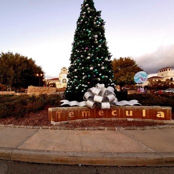 Old Town Temecula - Behind the tree you can make out City Hall. - Local Flavor Near Me - Temecula, California