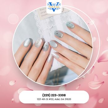 V Nails And Spa - &
(229) 223-3308
1221 4th St #32, Adel, GA 31620 - Nail Salons Near Me - Adel, Georgia V Nails And Spa - &
(229) 223-3308
1221 4th St #32, Adel, GA 31620 - Nail Salons Near Me - Adel, Georgia