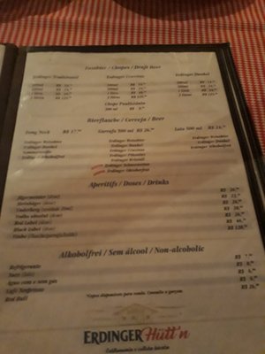 Menu photo 3 Erdinger Hütt'n São Paulo, SP Menu photo 3 Erdinger Hütt'n São Paulo, SP