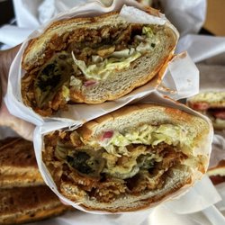Manny's California Fresh Cafe - Oyster Sandwich