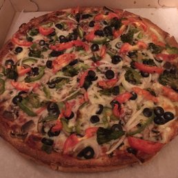 Large vegetable pizza