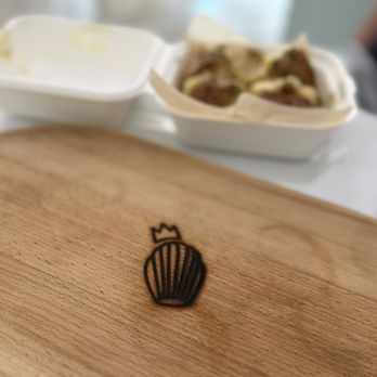 Littl Madeleine - Madeleine cookie stamp on our tray and throughout - Coffee & Tea Near Me - Charlotte, North Carolina Littl Madeleine - Madeleine cookie stamp on our tray and throughout - Coffee & Tea Near Me - Charlotte, North Carolina