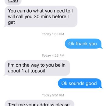 Carolina climate control - Him telling us he was on the way at 4:30 he said it would be an hr but he requested our address an hour later! - Heating & Air Conditioning/HVAC Near Me - beulaville, North Carolina