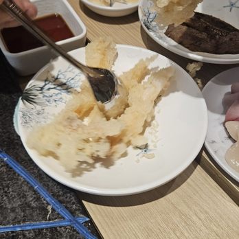 Momokoko - Tempura all stuck together. - Japanese Near Me - Markham, Ontario