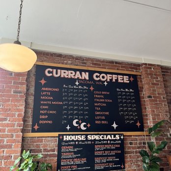 Curran Coffee - Menu - Coffee & Tea Near Me - Tacoma, Washington Curran Coffee - Menu - Coffee & Tea Near Me - Tacoma, Washington