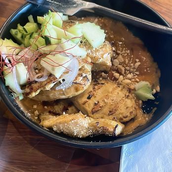 Hanuman Thai Eatery - Chicken Satay - Recommend for those who like chicken and peanut - Thai Near Me - Costa Mesa, California Hanuman Thai Eatery - Chicken Satay - Recommend for those who like chicken and peanut - Thai Near Me - Costa Mesa, California