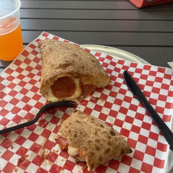 Redwood Pizza and Wings - Pepperoni calzone - Pizza Near Me - Montebello, California