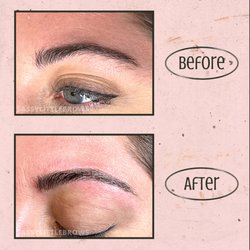 Sassy Little Brows - Microblading to enhance her already beautiful eyebrows
