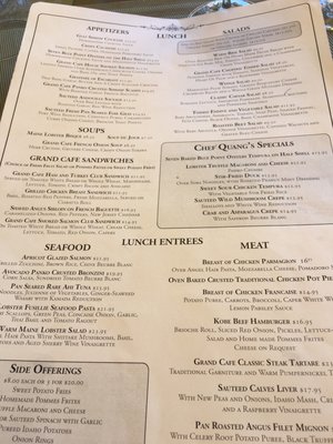 Menu photo 7 The Grand Cafe Morristown, NJ