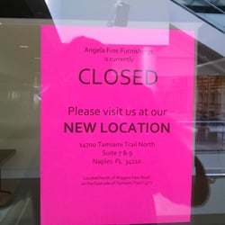 Angela Fine Furnishings - Angela's new location