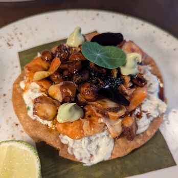 El Fish Marisquería - Tostada Ensenada - Seafood Near Me - New York, New York